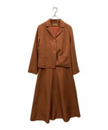Ameri（アメリ）の古着「BUSTIER SET JACKET DRESS（ビスチェセットジャケットドレス）」｜ブラウン