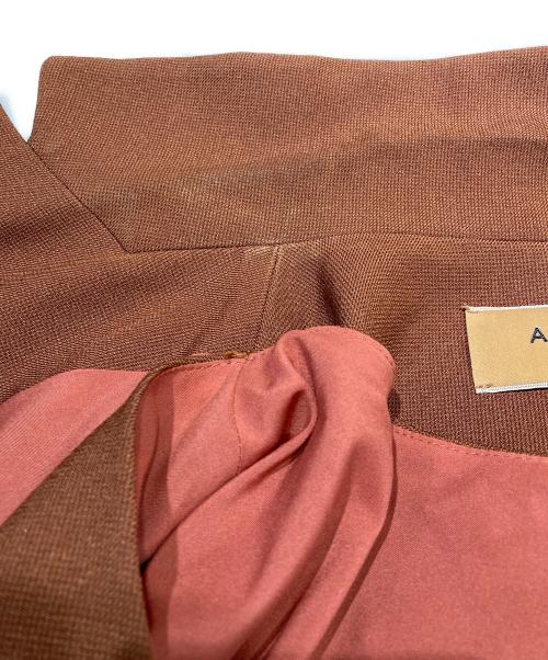 Ameri（アメリ）AMERI (アメリ) BUSTIER SET JACKET DRESS（ビスチェセットジャケットドレス） ブラウン サイズ:SIZE Mの古着・服飾アイテム