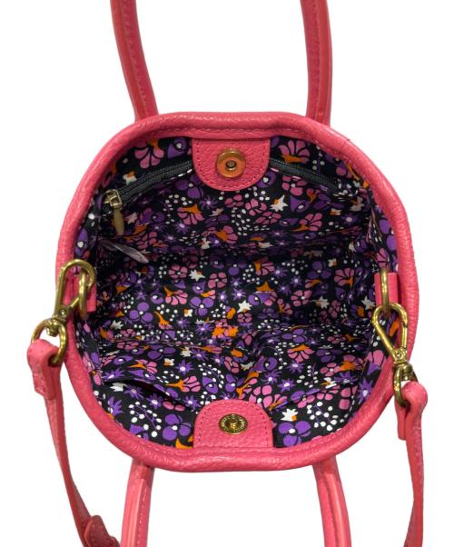 ANNA SUI（アナスイ）ANNA SUI (アナスイ) マグノリア2way ミニショルダーバッグ ピンクの古着・服飾アイテム