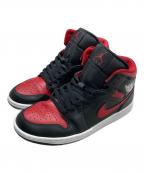 NIKEナイキ）の古着「AIR JORDAN 1 MID」｜レッド×ブラック