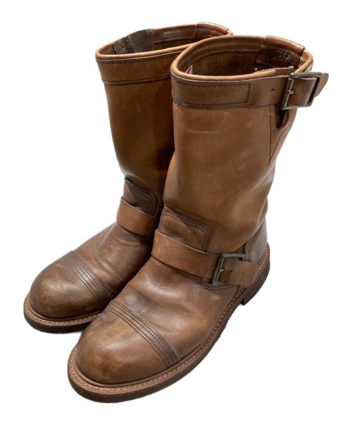 RED WING（レッドウィング）RED WING (レッドウィング) エンジニアブーツ ブラウン サイズ:US8の古着・服飾アイテム