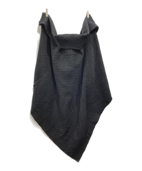 LIMI feu（リミフゥ）LIMI feu (リミフゥ) 変形シルエットアンゴラ混ポンチョ ブラック サイズ:Sの古着・服飾アイテム