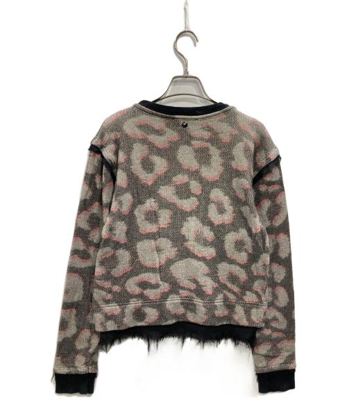 DIESEL（ディーゼル）DIESEL (ディーゼル) 総柄スウェット グレー サイズ:XSの古着・服飾アイテム