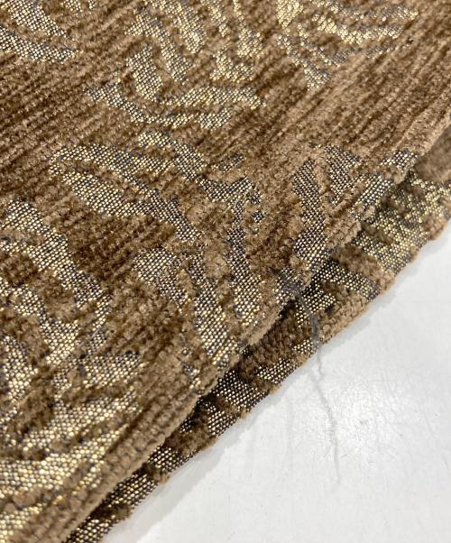 Ameri（アメリ）AMERI (アメリ) DAMASK DIMENSIONAL SKIRT ゴールド サイズ:不明の古着・服飾アイテム