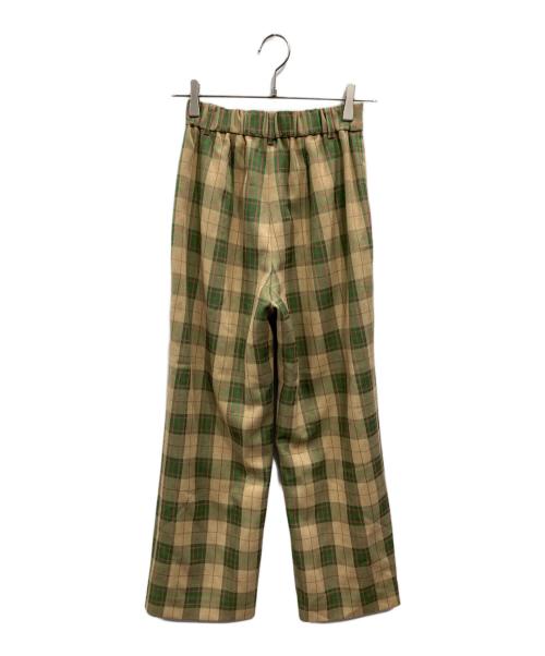 Ameri（アメリ）AMERI (アメリ) 2TUCKS STRAIGHT PANTS ベージュ サイズ:SIZE Sの古着・服飾アイテム