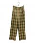 AMERI（アメリ）の古着「2TUCKS STRAIGHT PANTS」｜ベージュ
