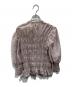 anuans (アニュアンス) シャーリングシアーブラウス バイオレット サイズ:F：5000円