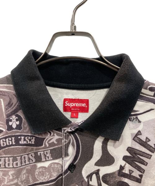SUPREME（シュプリーム）Supreme (シュプリーム) Filtre Polo ブラック サイズ:SIZE Lの古着・服飾アイテム