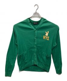 Hysteric Glamour（ヒステリックグラマー）の古着「ニットカーディガン」｜グリーン