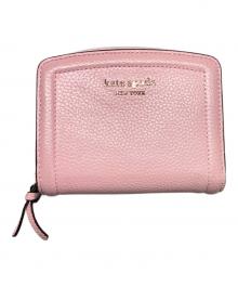 Kate Spade（ケイトスペード）の古着「2つ折り財布」｜ピンク
