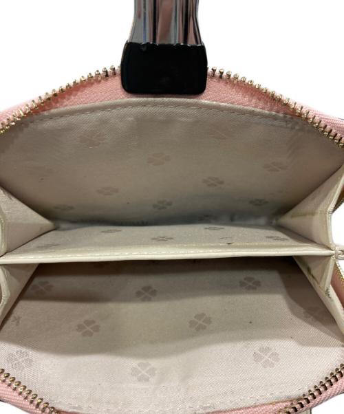 Kate Spade（ケイトスペード）Kate Spade (ケイトスペード) 2つ折り財布 ピンクの古着・服飾アイテム