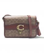 COACHコーチ）の古着「ストゥディオショルダーバッグ」｜ブラウン