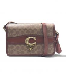 COACH（コーチ）の古着「ストゥディオショルダーバッグ」｜ブラウン