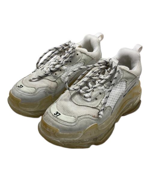 BALENCIAGA（バレンシアガ）BALENCIAGA (バレンシアガ) Triple S ホワイト サイズ:24.5cmの古着・服飾アイテム