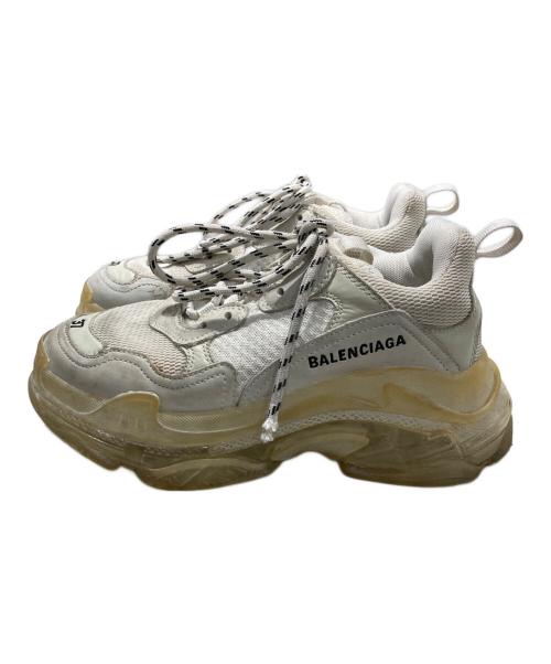 BALENCIAGA（バレンシアガ）BALENCIAGA (バレンシアガ) Triple S ホワイト サイズ:24.5cmの古着・服飾アイテム