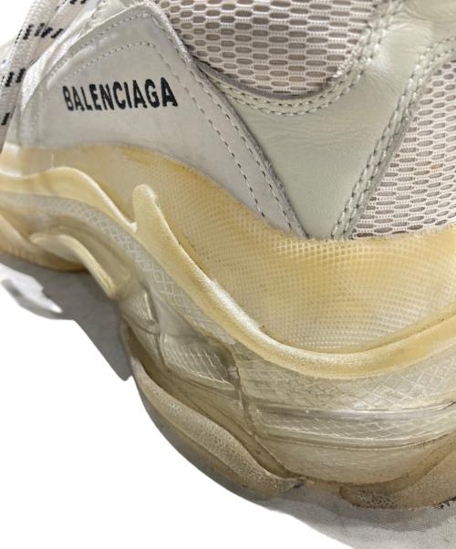 BALENCIAGA（バレンシアガ）BALENCIAGA (バレンシアガ) Triple S ホワイト サイズ:24.5cmの古着・服飾アイテム