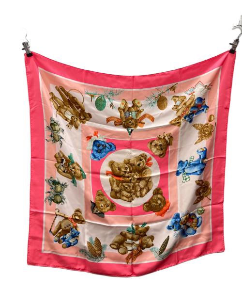 HERMES（エルメス）HERMES (エルメス) カレ90 ピンクの古着・服飾アイテム