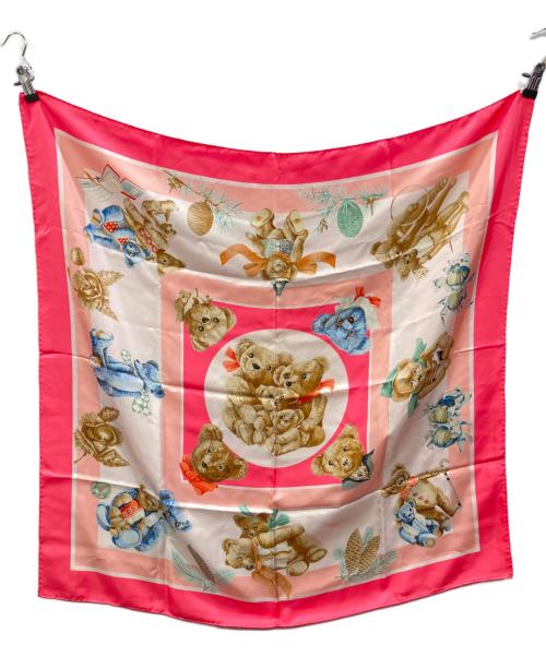 HERMES（エルメス）HERMES (エルメス) カレ90 ピンクの古着・服飾アイテム