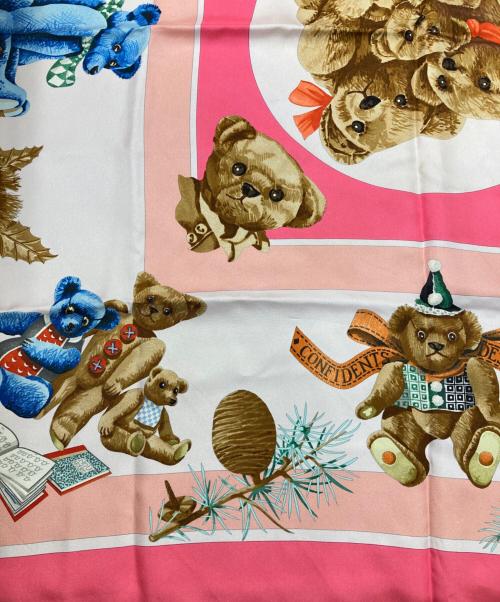 HERMES（エルメス）HERMES (エルメス) カレ90 ピンクの古着・服飾アイテム