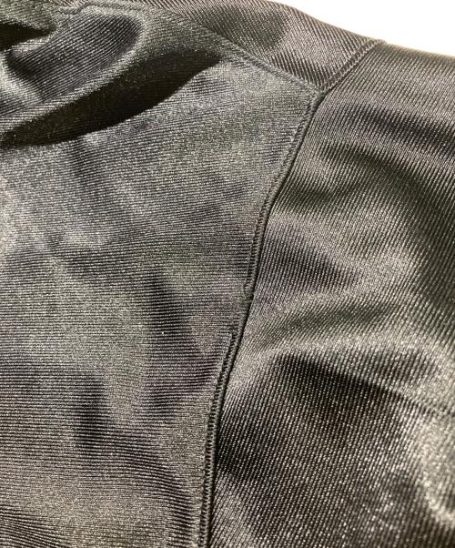 BALENCIAGA（バレンシアガ）BALENCIAGA (バレンシアガ) スナップボタン サテンロングスリーブシャツ ブラック サイズ:SIZE XXSの古着・服飾アイテム