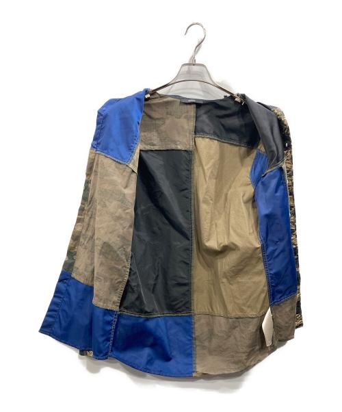 DIESEL（ディーゼル）DIESEL (ディーゼル) 切替シャツ マルチカラー サイズ:SIZE Mの古着・服飾アイテム