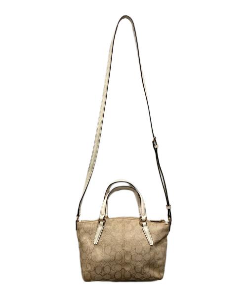 COACH（コーチ）COACH (コーチ) 2WAYバッグ ベージュの古着・服飾アイテム