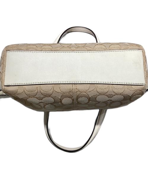 COACH（コーチ）COACH (コーチ) 2WAYバッグ ベージュの古着・服飾アイテム