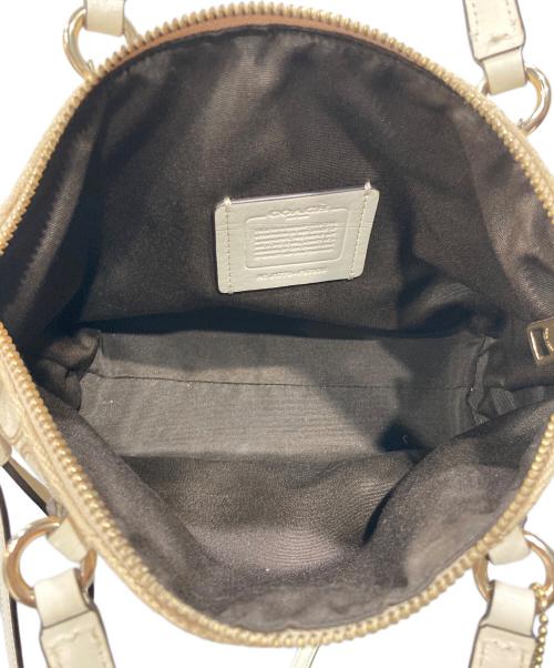 COACH（コーチ）COACH (コーチ) 2WAYバッグ ベージュの古着・服飾アイテム