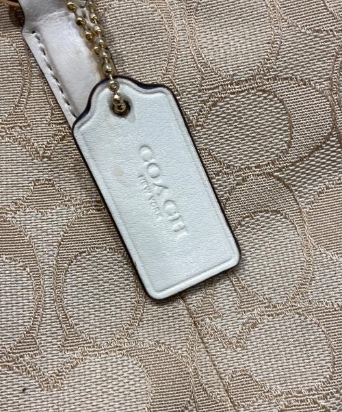 COACH（コーチ）COACH (コーチ) 2WAYバッグ ベージュの古着・服飾アイテム
