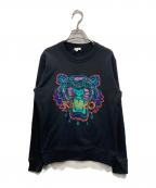 KENZOケンゾー）の古着「クルーネックスウェット」｜ブラック