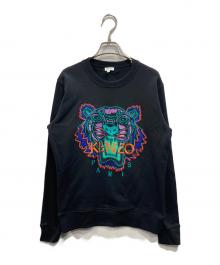 KENZO（ケンゾー）の古着「クルーネックスウェット」｜ブラック