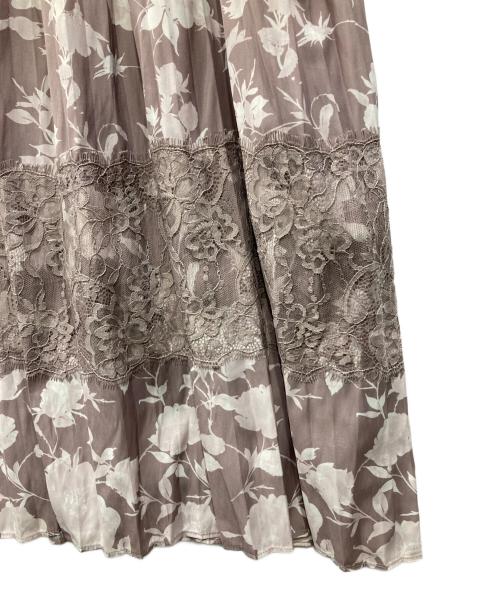 HER LIP TO（ハーリップトゥ）HER LIP TO (ハーリップトゥ) Le Camelia Pleated Dress ピンク サイズ:Sの古着・服飾アイテム