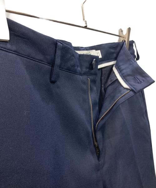 LACOSTE（ラコステ）LACOSTE (ラコステ) オックスフォードセンタークリーススラックス ネイビー サイズ:US34の古着・服飾アイテム