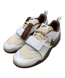 NIKE×Travis Scott（ナイキ×トラヴィススコット）の古着「Zoom Field Jaxx」｜ホワイト×ブラウン