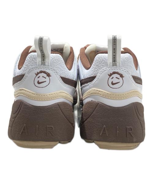 NIKE（ナイキ）NIKE (ナイキ) TRAVIS SCOTT (トラヴィススコット) Zoom Field Jaxx ホワイト×ブラウン サイズ:26.5の古着・服飾アイテム