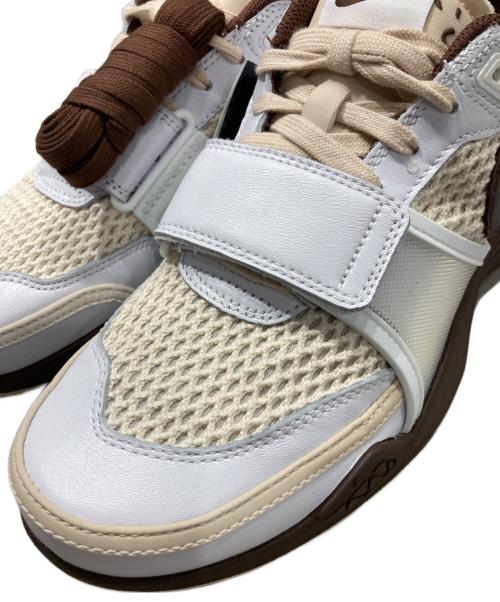 NIKE（ナイキ）NIKE (ナイキ) TRAVIS SCOTT (トラヴィススコット) Zoom Field Jaxx ホワイト×ブラウン サイズ:26.5の古着・服飾アイテム