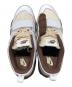 中古・古着 NIKE (ナイキ) TRAVIS SCOTT (トラヴィススコット) Zoom Field Jaxx ホワイト×ブラウン サイズ:26.5：18000円
