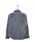 finamore (フィナモレ) BARNEYS NEWYORK (バーニーズ・ニューヨーク) 総柄シャツ ネイビー サイズ:L：10000円