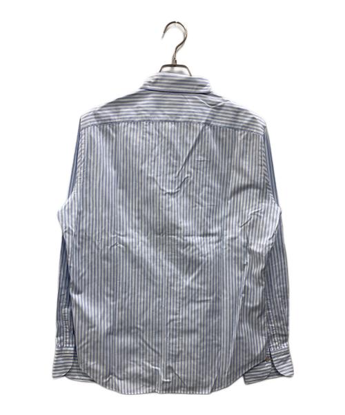 finamore（フィナモレ）finamore (フィナモレ) BARNEYS NEWYORK (バーニーズ・ニューヨーク) ボタンダウンシャツ サックスブルー サイズ:Lの古着・服飾アイテム