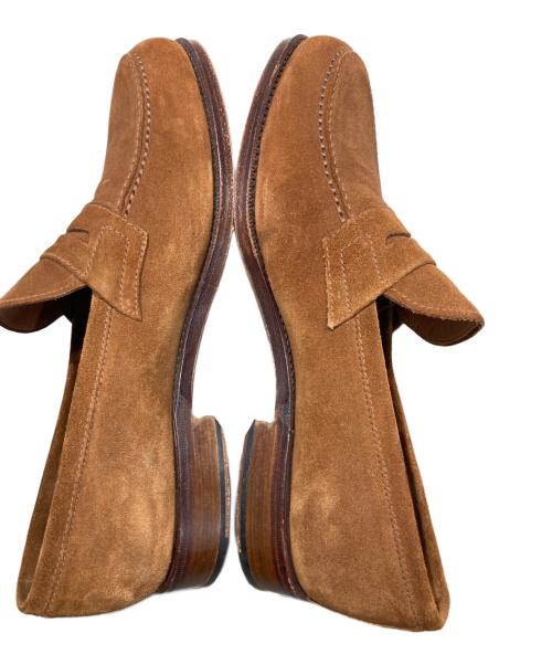 YANKO（ヤンコ）YANKO (ヤンコ) スウェードローファー ブラウン サイズ:8の古着・服飾アイテム