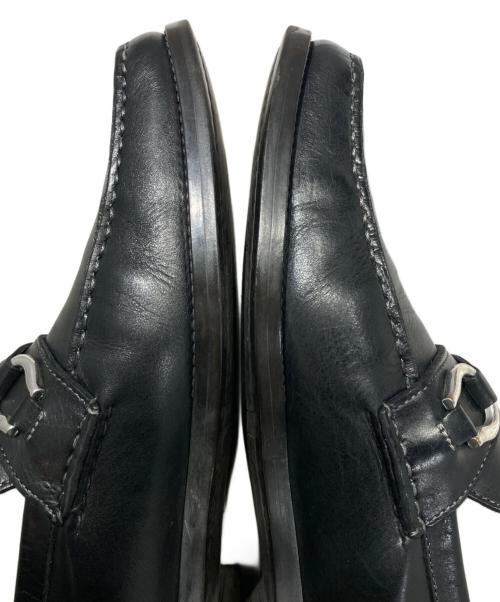 Santoni（サントーニ）Santoni (サントーニ) ホースビットローファー ブラック サイズ:8の古着・服飾アイテム