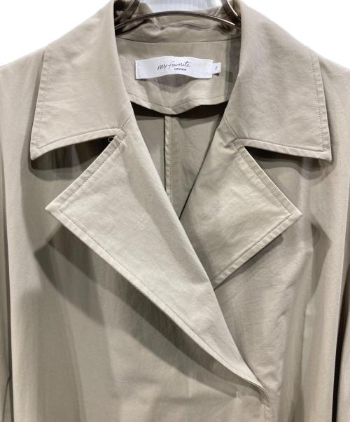 DANSKIN（ダンスキン）DANSKIN (ダンスキン) ストレッチライトトレンチコート ベージュ サイズ:2の古着・服飾アイテム