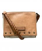 LONGCHAMP×KATE MOSSロンシャン×ケイト モス）の古着「ショルダーバッグ」｜ベージュ