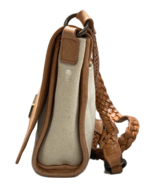 LONGCHAMP（ロンシャン）LONGCHAMP (ロンシャン) KATE MOSS (ケイト モス) ショルダーバッグ ベージュの古着・服飾アイテム