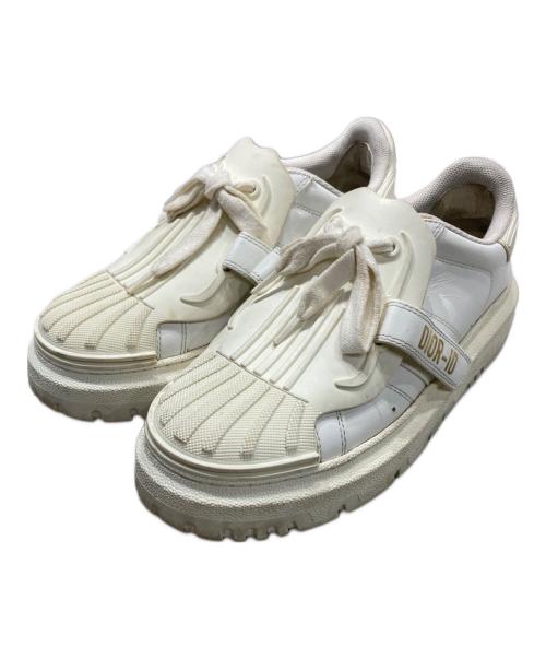 Christian Dior（クリスチャン ディオール）Christian Dior (クリスチャン ディオール) Dior-ID ホワイト サイズ:37 1/2の古着・服飾アイテム