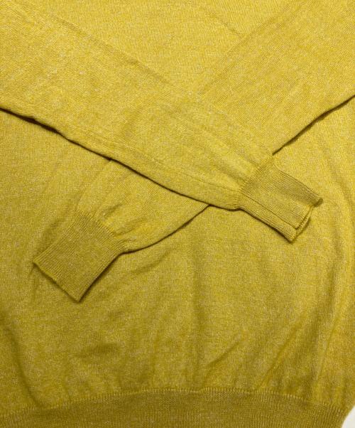 BAFY（バフィー）BAFY (バフィー) クルーネックニット イエロー サイズ:SIZE 46の古着・服飾アイテム