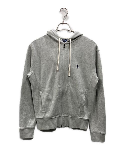 POLO RALPH LAUREN（ポロ・ラルフローレン）POLO RALPH LAUREN (ポロ・ラルフローレン) ジップパーカー グレー サイズ:Sの古着・服飾アイテム
