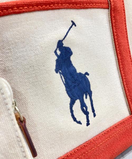 RALPH LAUREN（ラルフローレン）RALPH LAUREN (ラルフローレン) トートバッグ オレンジの古着・服飾アイテム