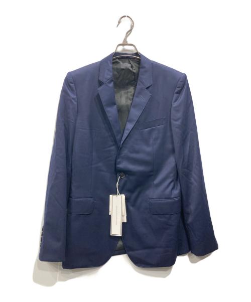 JOHN LAWRENCE SULLIVAN（ジョン ローレンス サリバン）JOHN LAWRENCE SULLIVAN (ジョン ローレンス サリバン) ウール2Bジャケット ネイビー サイズ:44の古着・服飾アイテム