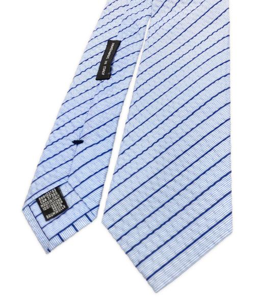 GIORGIO ARMANI（ジョルジョアルマーニ）GIORGIO ARMANI (ジョルジョアルマーニ) ネクタイ ブルー サイズ:Fの古着・服飾アイテム